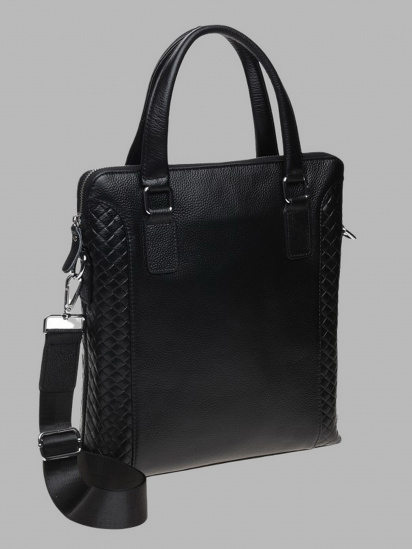Мессенджер Borsa Leather модель k19117-2-black — фото - INTERTOP
