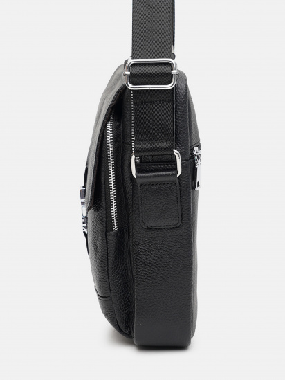 Мессенджер Borsa Leather модель k19747-black — фото 4 - INTERTOP