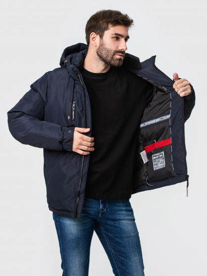 Зимняя куртка BLACK VINYL модель 23-2255 — фото 3 - INTERTOP