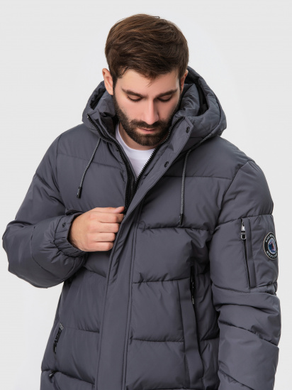 Зимняя куртка BLACK VINYL модель 23-2230 — фото 3 - INTERTOP