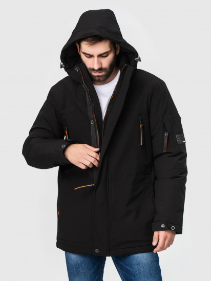 Зимова куртка BLACK VINYL модель 21-1875 — фото 5 - INTERTOP