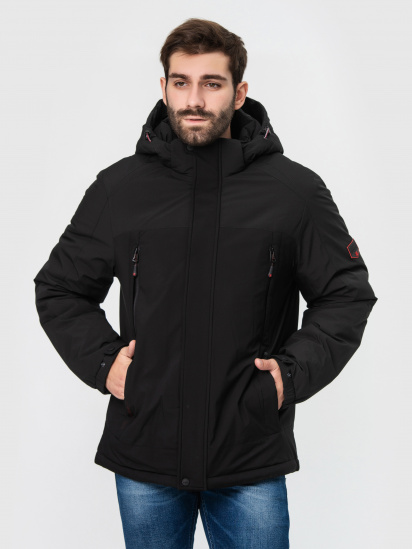Зимняя куртка BLACK VINYL модель 23-1713 — фото - INTERTOP