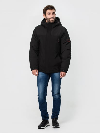 Зимняя куртка BLACK VINYL модель 23-1713 — фото - INTERTOP