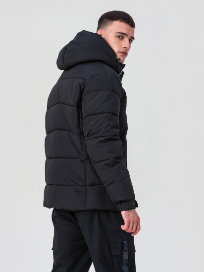 Зимняя куртка BLACK VINYL модель 23-2227 — фото 4 - INTERTOP