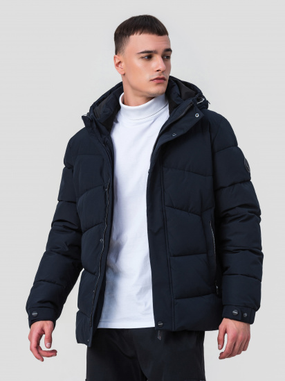 Зимняя куртка BLACK VINYL модель 23-2227 — фото - INTERTOP