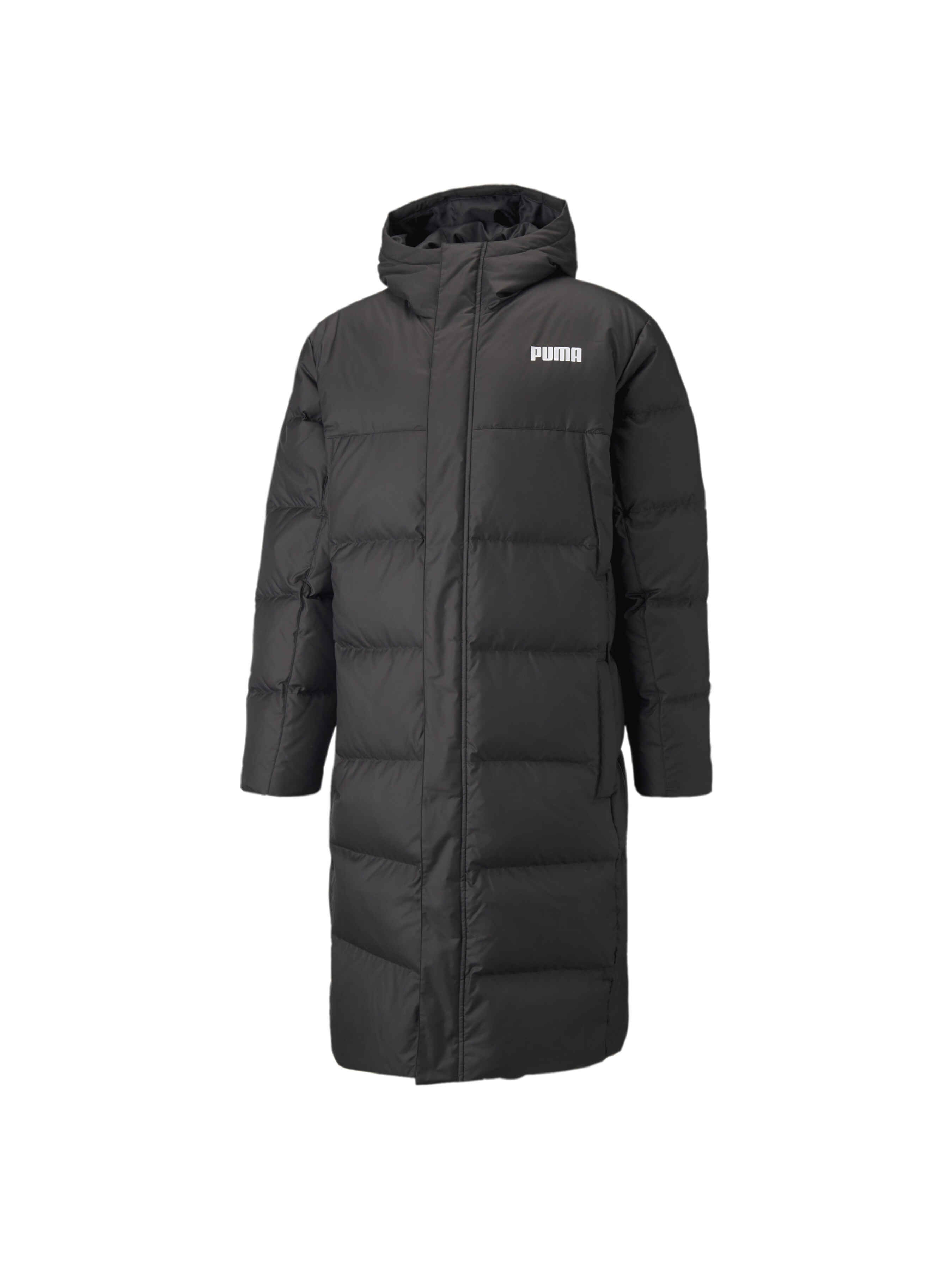 Long puffer jacket puma deals