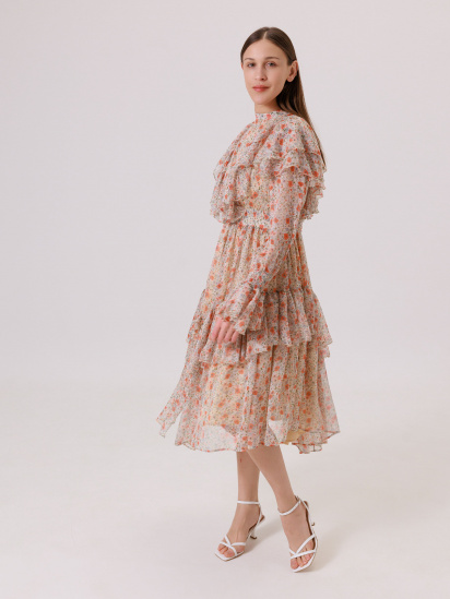 Платье миди Alnest модель AN143 — фото - INTERTOP