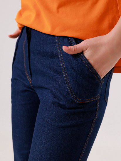 Широкие джинсы Alnest модель AN264 — фото - INTERTOP