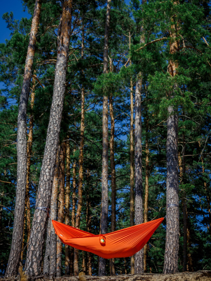 Снаряжение для туризма Levitate гамак модель AIR orange — фото 3 - INTERTOP