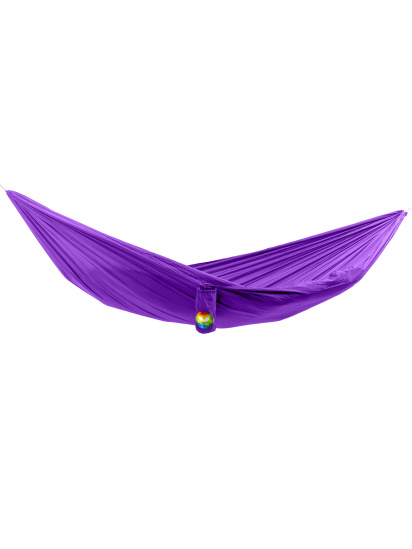 Снаряжение для туризма Levitate гамак модель AIR violet — фото 3 - INTERTOP