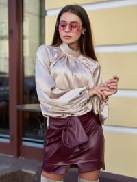 Бежевий - Блуза Jadone Fashion