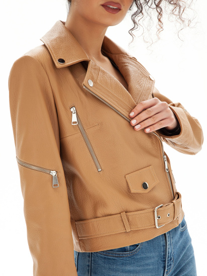 Куртка кожаная VIVA WEAR модель 566 — фото 4 - INTERTOP
