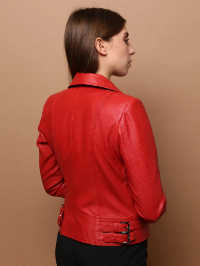 Шкіряна куртка VIVA WEAR модель 01431 — фото 3 - INTERTOP
