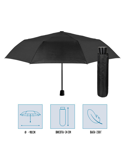 Зонт PERLETTI Perletti Ombrelli модель 96005-01 — фото - INTERTOP