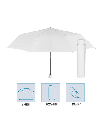 Зонт PERLETTI Perletti Ombrelli модель 96005-04 — фото 3 - INTERTOP