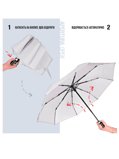 Зонт PERLETTI Ombrelli модель 96007-04 — фото 3 - INTERTOP