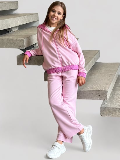 Штаны спортивные EVIE модель Pink-793 — фото - INTERTOP