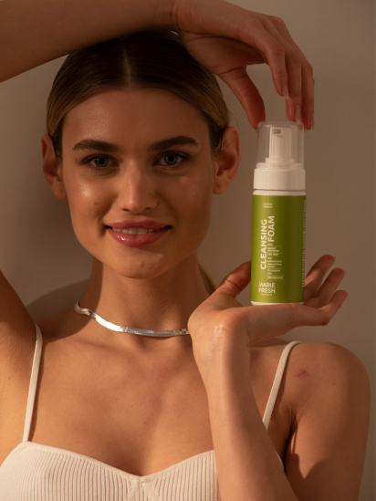 MARIE FRESH Cosmetics ­Очищающая пенка для лица с AHA кислотами для проблемной кожи модель psf-2-160 — фото 3 - INTERTOP