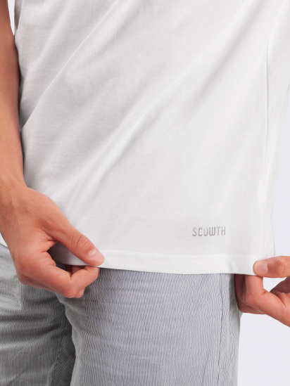 Футболки та майки SCOWTH футболка мужская REFLECTIVE LOGO из хлопка модель s-m-ts-cttn-rflctvlg-20 — фото 5 - INTERTOP