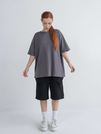Шорти IJ модель shorts-petlya-black — фото - INTERTOP