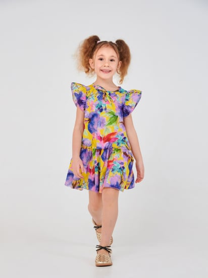 Платье мини SMIL модель smil_120350-cvety — фото - INTERTOP