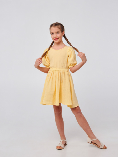 Сукня міні SMIL модель smil_120384-limonnyj — фото - INTERTOP
