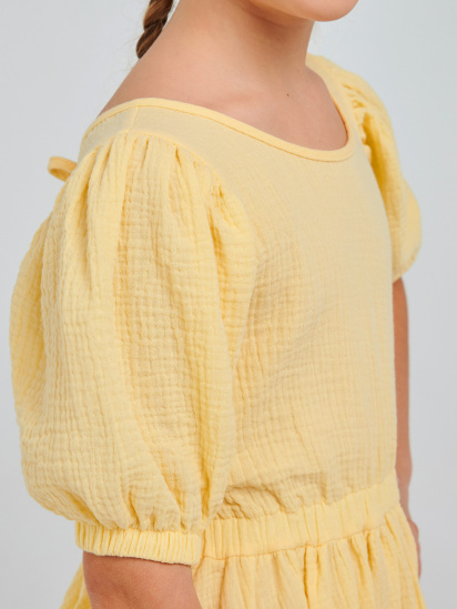 Сукня міні SMIL модель smil_120384-limonnyj — фото 3 - INTERTOP