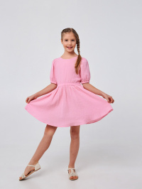 Розовый - Платье мини SMIL