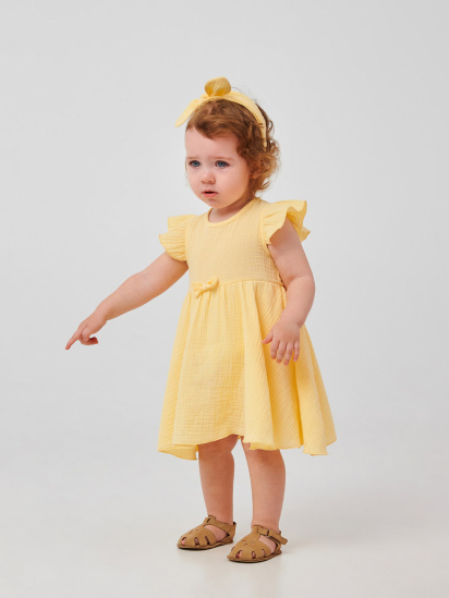 Боди для младенцев SMIL Боді-сукня модель smil_121071-limonnyj — фото - INTERTOP