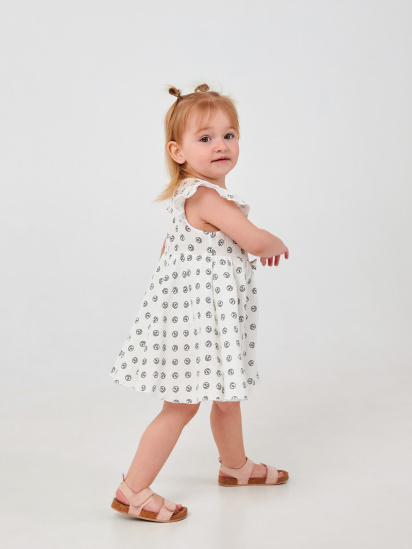 Боді для немовлят SMIL Боді-сукня модель smil_121071-risunok-na-belom — фото 3 - INTERTOP
