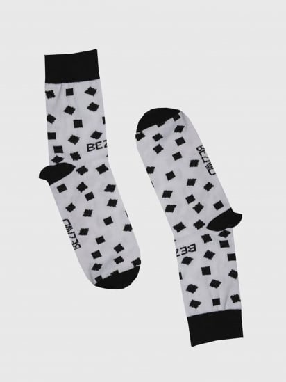 Шкарпетки Bezlad модель sockssquarewhitefour — фото - INTERTOP