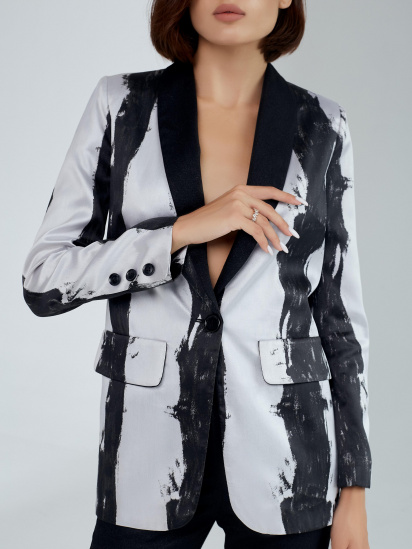 Діловий костюм Anais Gose Cassiopeia модель suit.cassiopeia.black.white.001 — фото 3 - INTERTOP