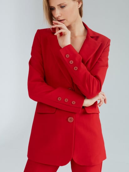 Діловий костюм Anais Gose Naomi модель suit.naomi.red.001 — фото 3 - INTERTOP