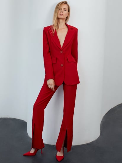 Деловой костюм Anais Gose Naomi модель suit.naomi.red.001 — фото - INTERTOP