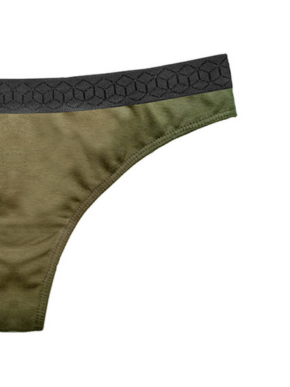 Труси SMPL Underwear модель tg.w.01.olive — фото - INTERTOP