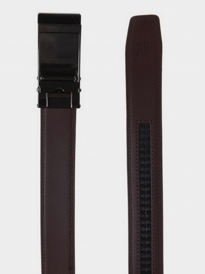 Ремень Borsa Leather модель v1n320-1A — фото 3 - INTERTOP